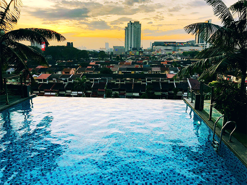 Swimmingpool in Kuala Lumpur